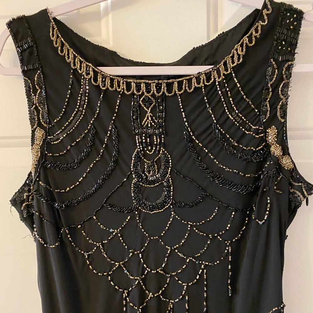 Euc.  K petite beaded dress